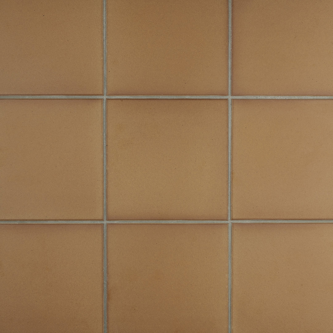 Quarry Natural 9.63" x 9.63" Ceramic Klinker Tile Merola Tile