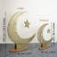 Décoration de table en métal Crescent & Star - élégante sculpture Ramadan and Eid-1449238046