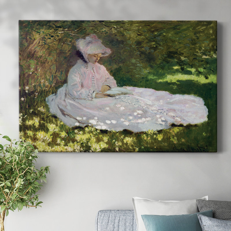 Monet -Gallery Wrapped Canvas, 32" H x 48" W