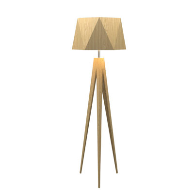 Facetada Tripod Floor Lamp