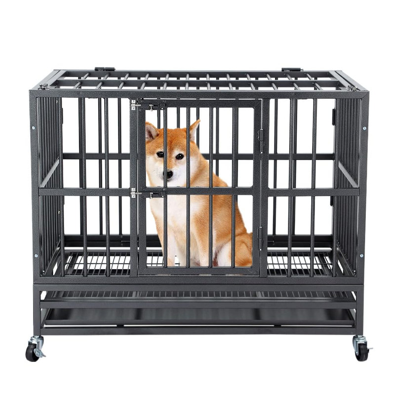 Caisse pour chien robuste et indestructible, H 27 po x l 36,2 po x P 24,4 po