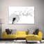 Pissenlit volant sur toile-165532117