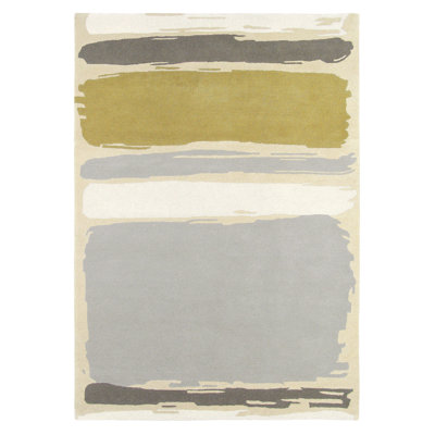 Sanderson Handmade Wool Abstract Area Rug