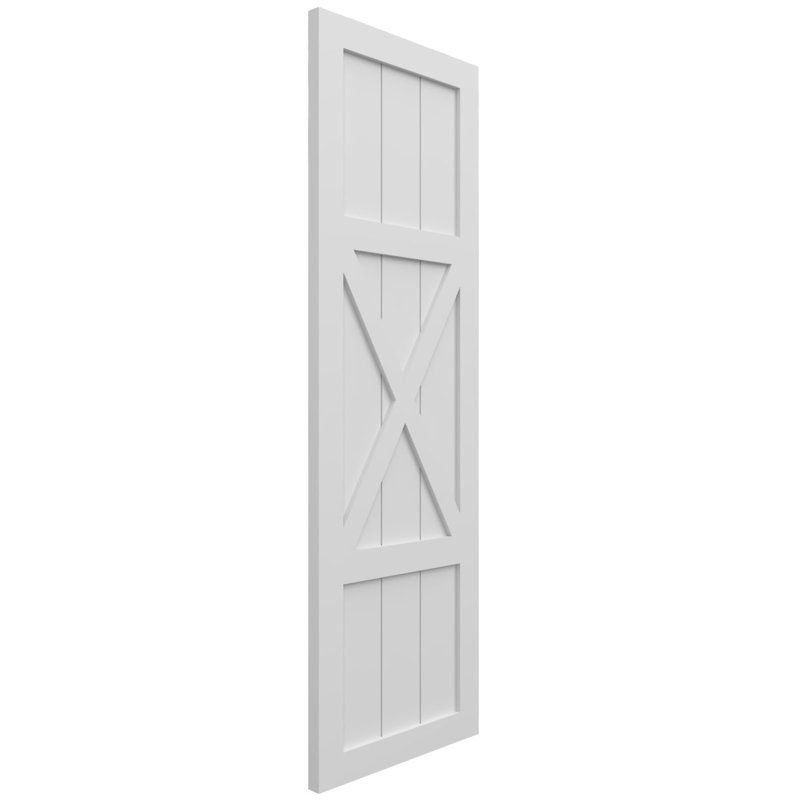 Volets de ferme EnduraCore, Blanc, L 12 po, H 39 po