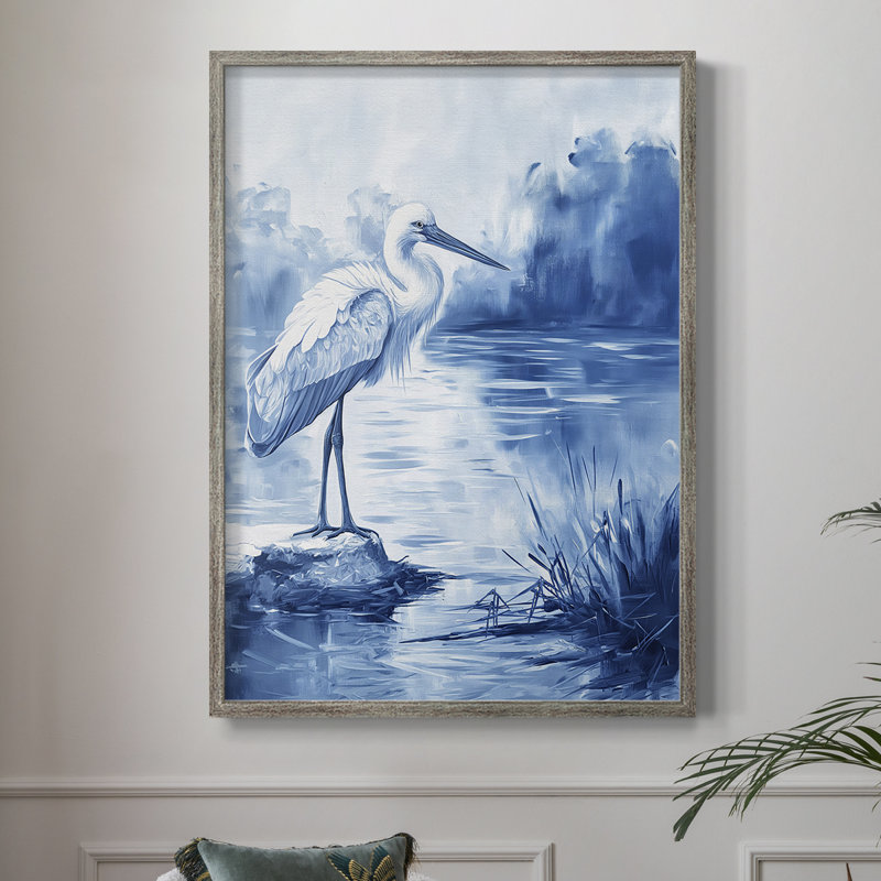 ANIMALS Series CVII, reproduction encadrée - bois massif, H 11 po x l 9 po