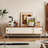 Simple solid wood TV cabinet-106554500