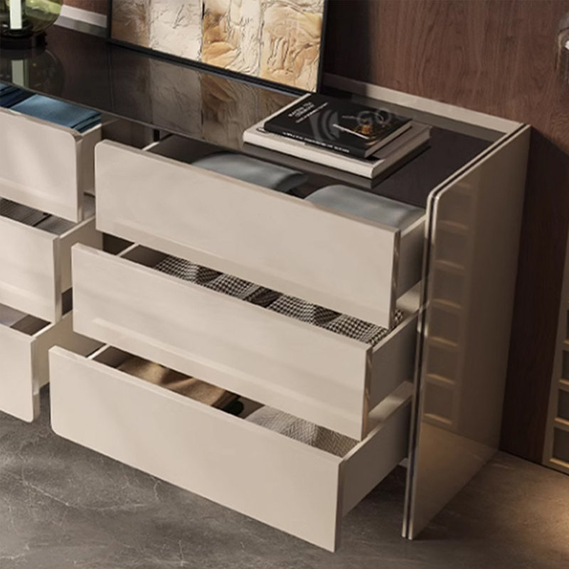 Multifunctional and simple eight-drawer cabinet