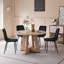 50cm H Velvet Upholstered Metal Side Chair-605910187-637139285