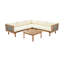 Ensemble de canapé modulaire d'extérieur