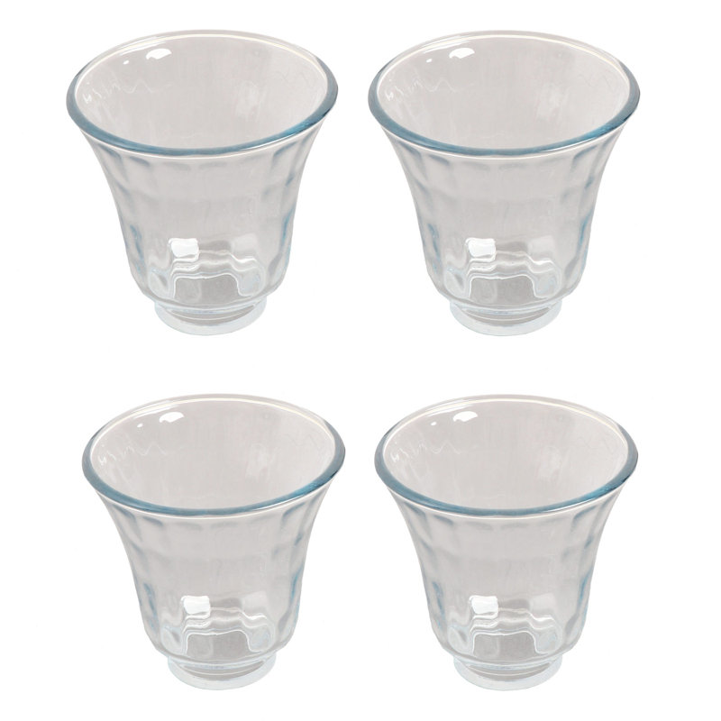 Abat-jour en verre martelé 5 po