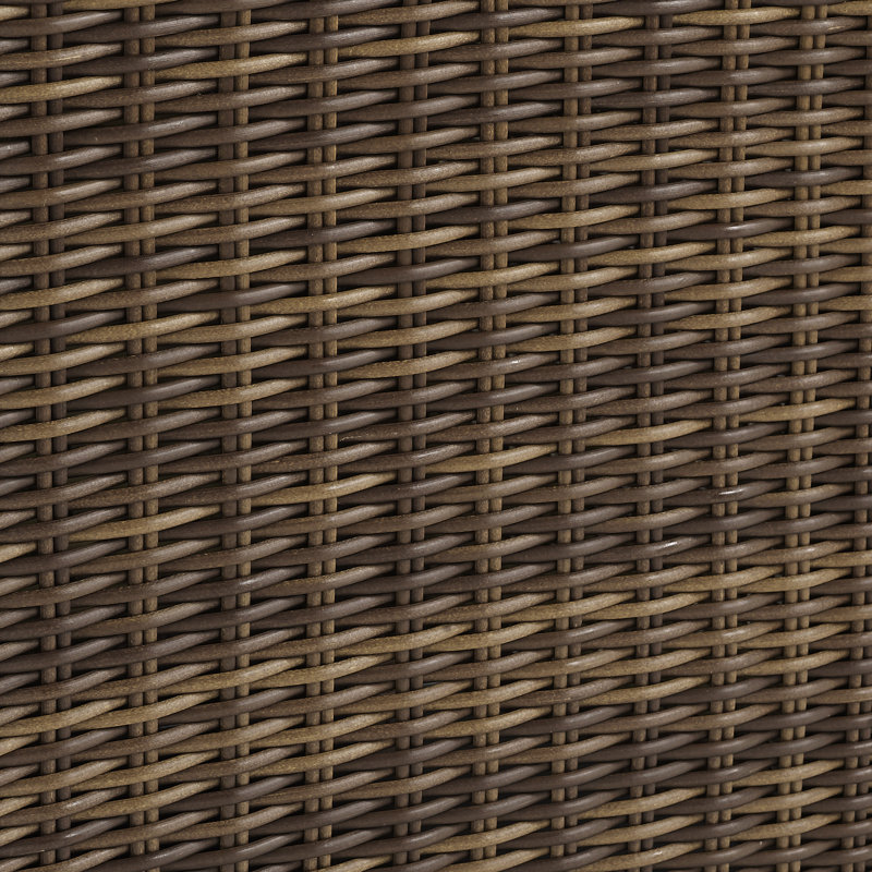 Ensemble de chaises d'extérieur 2 pièces Regina, Gris, Brun