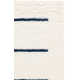 Mayer Handmade Wool Ivory/Navy Rug