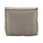 Outdoor Bean Bag Lounge Chair, Beige, Set of 1