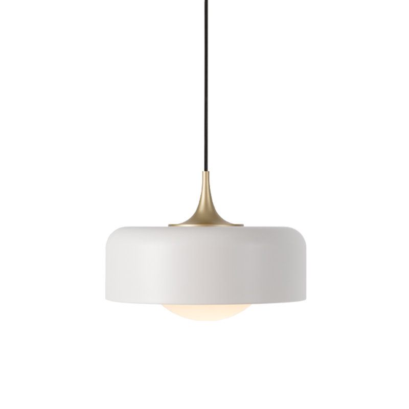 Harikishan Pensee LED Pendant L, Matt White