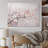 Pink And Gray Cherry Blossom Charm On Canvas Print - Blossom Canvas Print Blossom Tree wall art print-481016263-481016126