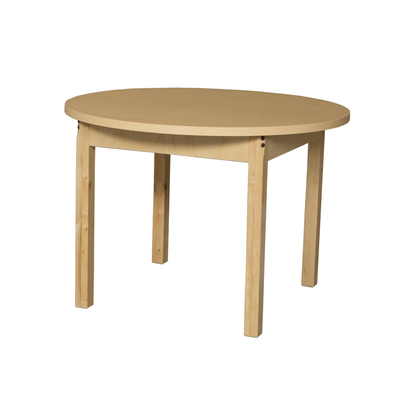 Table ronde ronde haute, H 19 po x l 36 po x P 36 po