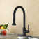 ESHOO Pull Down Kitchen Faucet with Soap Dispenser