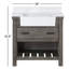 Ensemble de meuble-lavabo simple 36 po Villareal-736646991
