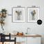 Kitchen Pitcher Bouquets, ensemble de 2 impressions encadrées sous verre, design par Carol Robinson-1684535914-1684535918