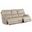 Adlan 89'' Leather Power Reclining Sofa-2051692074