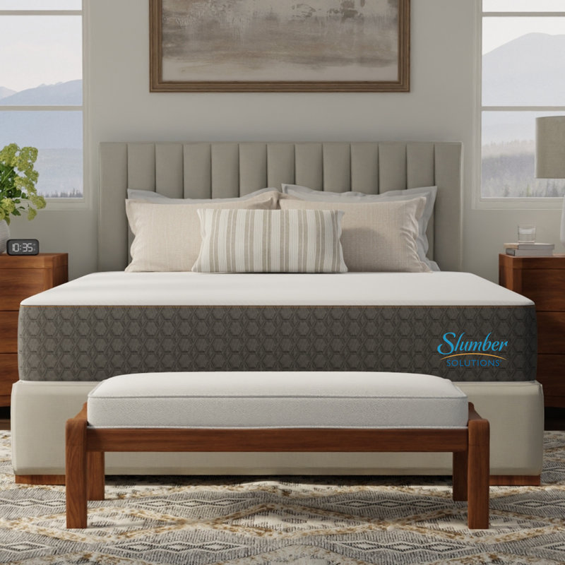 12" Hybrid Gel Memory Foam Mattress, Extra Long Twin