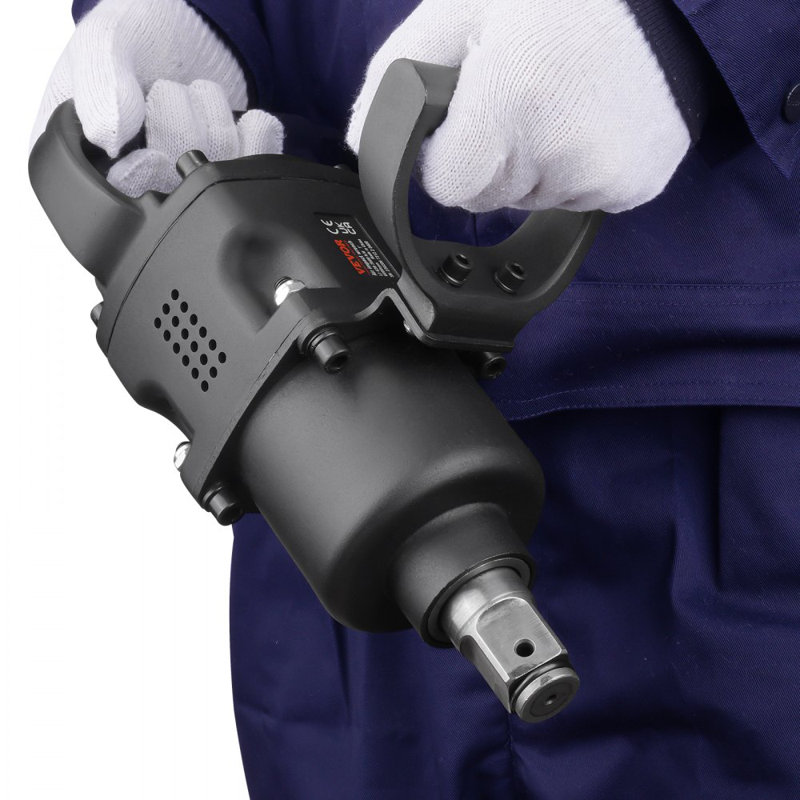 1 Inch Air Impact Wrench, Up to 2730 ft-lbs Reverse Torque Output 1" Pneumatic Impact