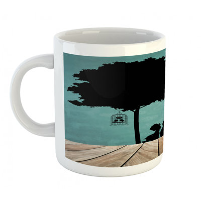 Grande tasse à café nature