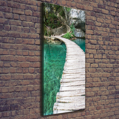 Plitvice Lakes - Wrapped Canvas Print