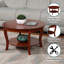 Table basse avec tablette de 30 po Carbin-1693766624