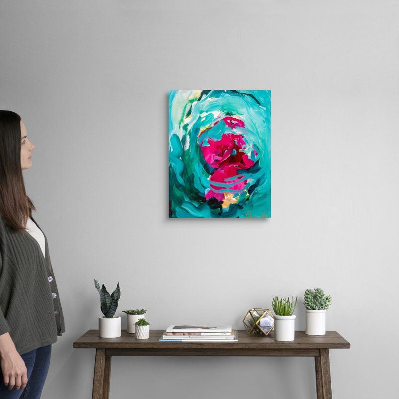 "Swang" par Amira Rahim, reproduction d’art sur toile, H 20 po x l 16 po x P 1,25 po, Toile tendue