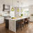 1-Light Olive Green Twisted Glass Pendant Light