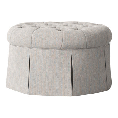 Alma Round Ottoman