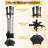 5-Piece Fireplace Tools Set with Stand