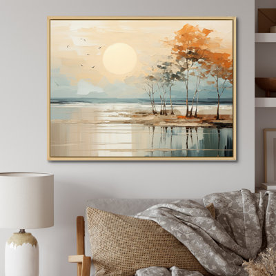 Minimalism Sailboat Rhythms II - Boat Sailing Canvas Wall Art