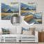 «Yellow Autumn Barn Golden Hour II - Barn Wall Art Living Room»-81730581-81730582