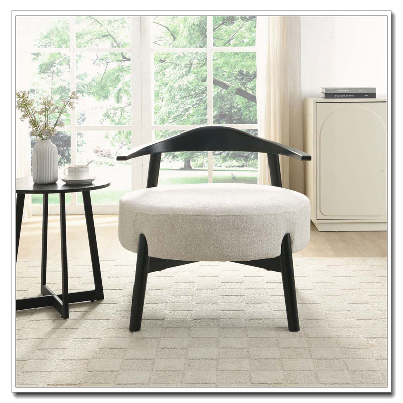 Fauteuil d'appoint Birch, Beige