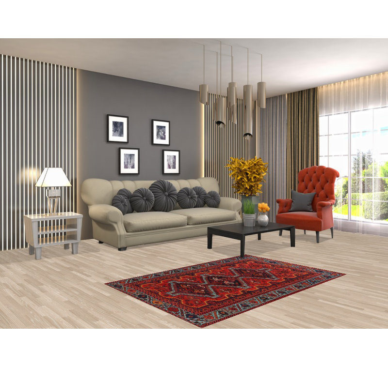 Tapis à motif géométrique 3x5