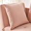 Chaise réglable rose moderne avec roulettes pour espaces de vie compacts-1872170830