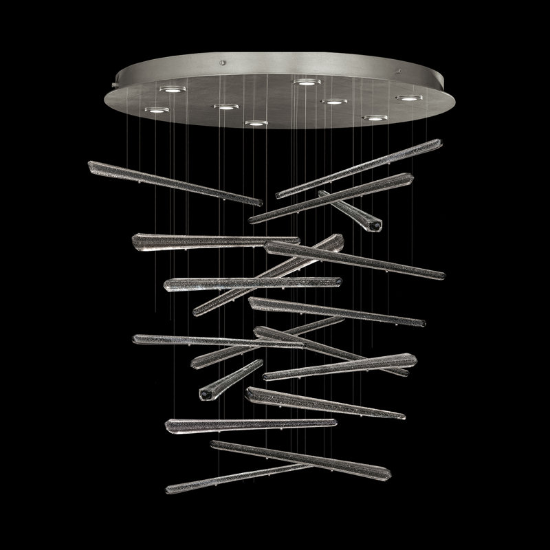 Elevate 8 - Light Pendant, Silver, Silver