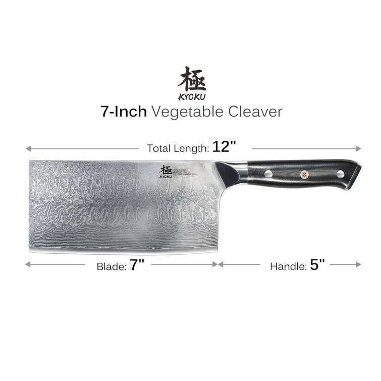 Shop Kyoku Japanese Cleaver Knives | Cutting Like A Chef