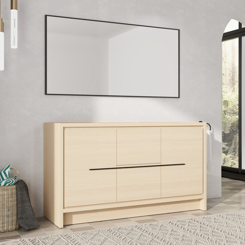 60'' Double Bathroom Vanity Base