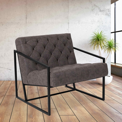 Chaise longue capitonnée Hercules Madison