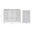 Base de meuble-lavabo simple 48,75 po Peightyn-93359339