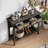 Baksi 39.3" Rattan Console Table-1444935416