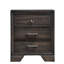 Table de chevet 2 tiroirs 1pc