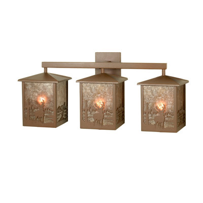 Éclairage pour meuble-lavabo 3 lumières cerf creek