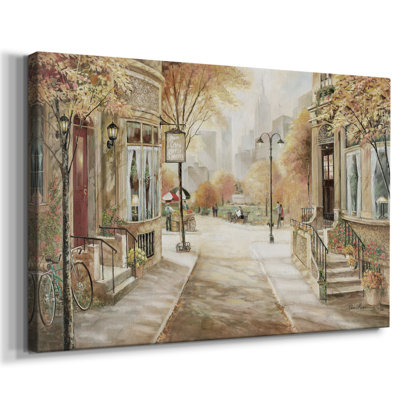 City Café -Gallery Wrapped Cavas