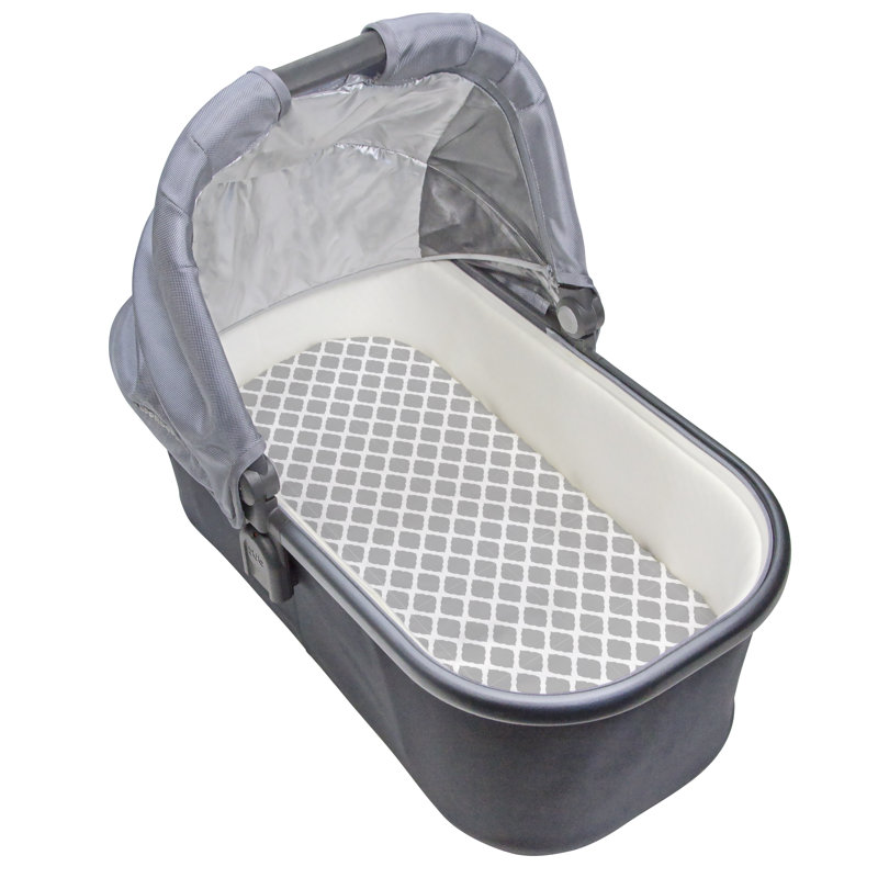 Drap en flanelle pour landau Gertie, gris