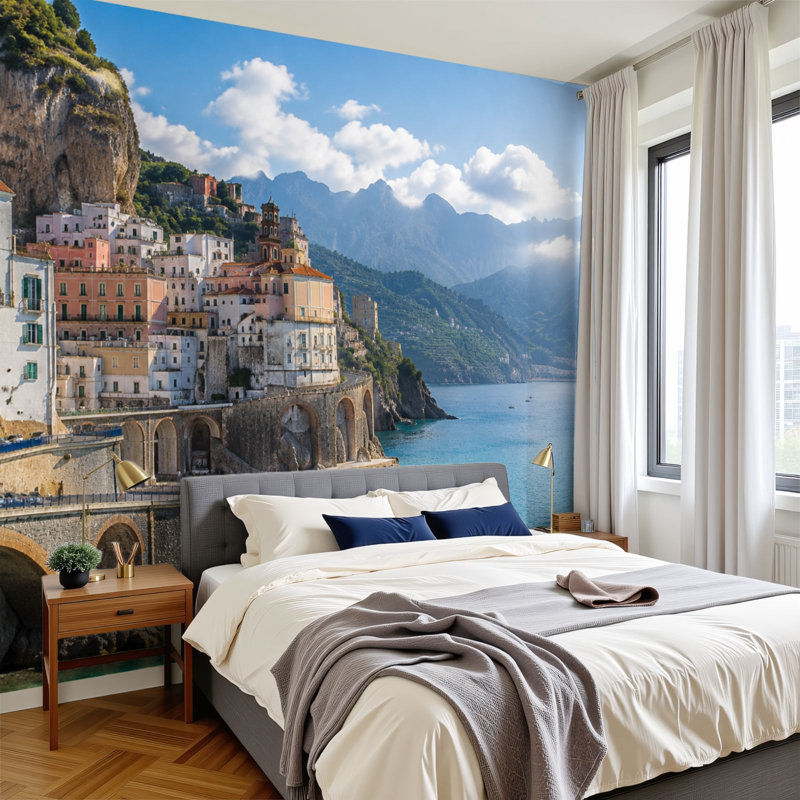 Papier peint adhésif auto-adhésif moderne pour la chambre à coucher Peel and Stick L 100 "x l 144", L 100 po x l 144 po