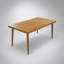 Table de salle à manger d'extérieur en bois d'acacia durable Janiyah